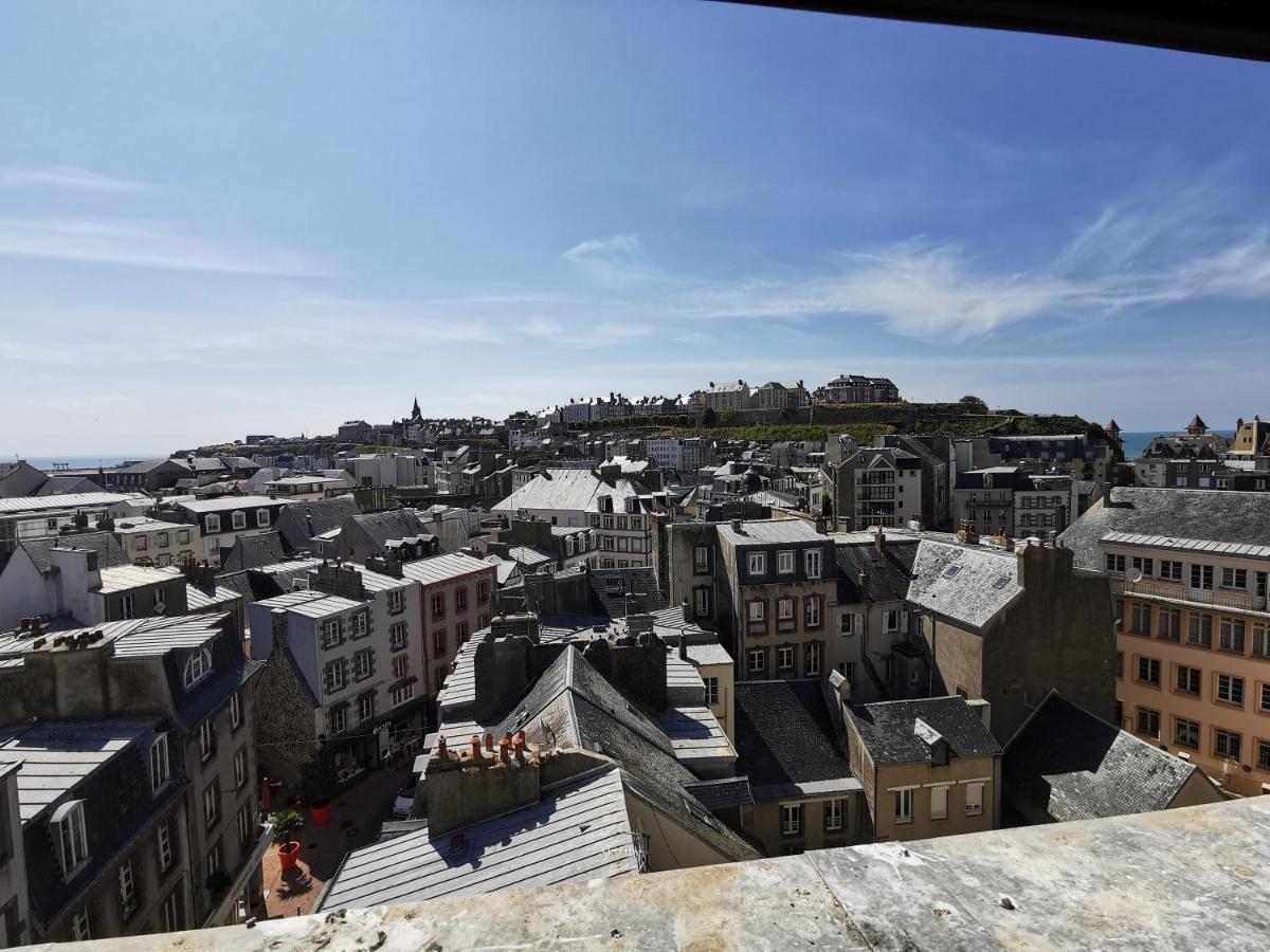 Le Balcon Des Vents Apartment Granville Bagian luar foto