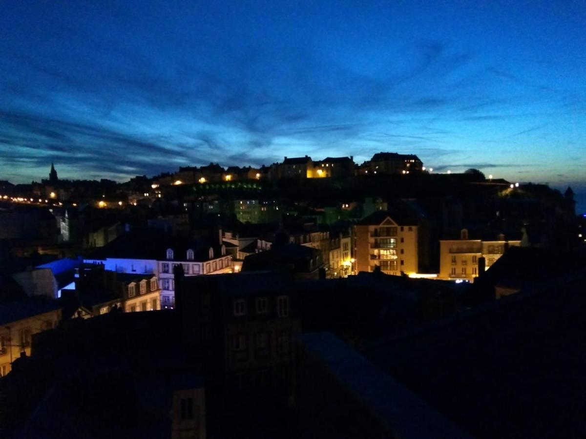 Le Balcon Des Vents Apartment Granville Bagian luar foto